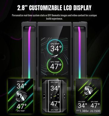 Система охолодження для комп'ютерного процесора GAMEMAX (SIGMA 620 LCD BK) [503725]