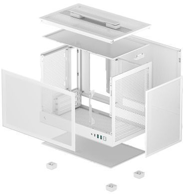 Корпус DeepCool CH160 White без БЖ (R-CH160-WHNGI0-G-1) [608705]
