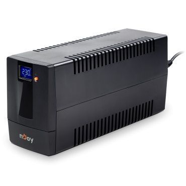 Джерело безперебійного живлення NJOY Horus Plus 2000 (PWUP-LI200H1-AZ01B) Lin.int., AVR, 4 x евро, USB, LCD, пластик (Horus Plus 2000 USB) [610749]