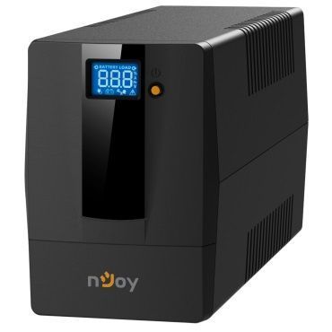 Джерело безперебійного живлення NJOY Horus Plus 2000 (PWUP-LI200H1-AZ01B) Lin.int., AVR, 4 x евро, USB, LCD, пластик (Horus Plus 2000 USB) [610749]