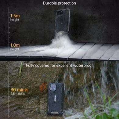 Смартфон Oukitel WP32 5.93" HD+ /4GB/128GB/ T606 / 6300mAh / IP68 / 20+5Мп NFC Black (6931940733014) [400661]