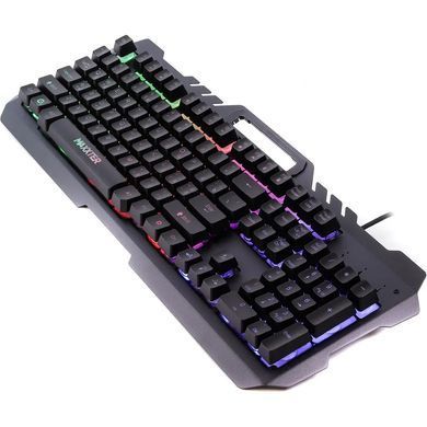 Клавiатура Maxxter Black (KBG-UML-01-UA) [605981]