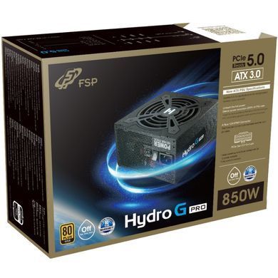 БЖ 850W FSP HYDRO G PRO HG2-850 ATX3.1 80+ Gold, 120mm FDB fan, Modular, Retail Box (HG2-850 Gen5) [402886]