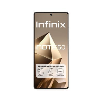 Смартфон Infinix (Note 50 X6858 8/256GB Titanium Grey) [600290]