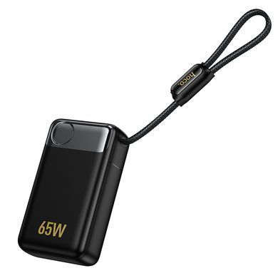 Зовнішній акумулятор HOCO Q53 Skillful PD65W power bank(12000mAh) Black (6942007672597) [806622]