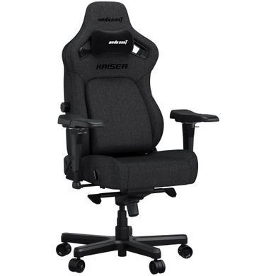Крісло для геймерів Anda Seat Kaiser 4 Size L Dark Grey Fabric (AD12YDDC-L-20-GB-CF) [620434]
