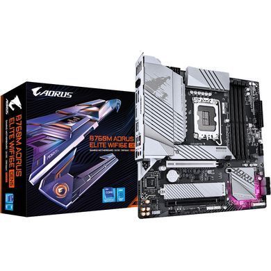 Материнська плата GIGABYTE (B760M AORUS ELITE WIFI6E GEN5) [304372]