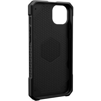 Чохол-накладка Urban Armor Gear Monarch Pro with MagSafe для Apple iPhone 14 Plus/15 Plus Kevlar Silver (114029113933) [602565]