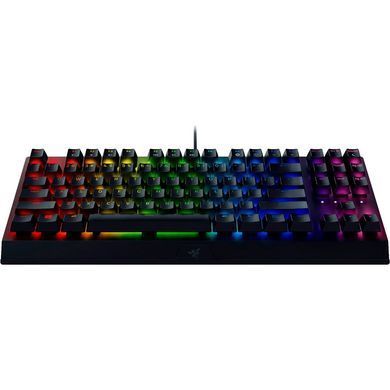 Клавіатура механічна Razer BlackWidow V3 TKL 87key, Green Switch, USB-A, EN/RU, RGB, чорний (RZ03-03490700-R3R1) [103601]