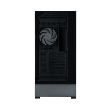 Корпус Zalman P40 Prism Plus без БЖ, 2xUSB3.0, 1x Type C, 3x120мм ARGB Reverse, 1x120мм ARGB, VGA 420мм, LCS ready, TG TG Side/Front/Top Panel, ATX, чорний (P40PRISMPLUSBLACK) [111338]