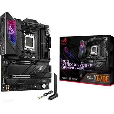 Материнська плата Asus Socket AM5 (ROG STRIX X670E-E GAMING WIFI) [607675]