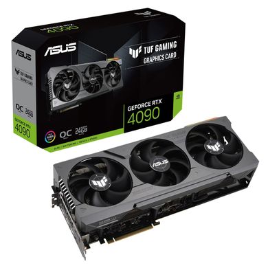 Відеокарта ASUS GeForce RTX 4090 24GB GDDR6X TUF OC TUF-RTX4090-O24G-GAMING (90YV0IE0-M0NA00)