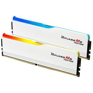 Модуль пам`ятi DDR5 2x16GB/6000 G.Skill Ripjaws M5 Neo RGB White (F5-6000J3636F16GX2-RM5NRW) [613488]