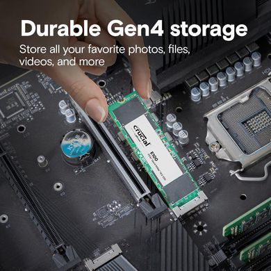 Твердотільний запам&rsquo;ятовувальний пристрій накопичувач (SSD) G4 M.2 NVME 2TB E100 CRUCIAL (CT2000E100SSD8) [503787]