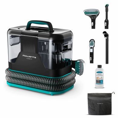 Пилосос Rowenta миючий Clean It, 750Вт, конт пил -1,5л, вода -2,3л, 13500 Па, 4 насадки, чорний (IN5020F0) [110381]