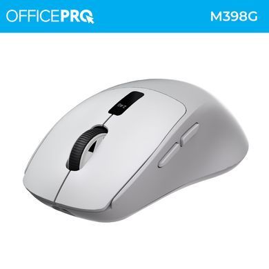 Миша бездротова OfficePro Gray (M398G) [615516]