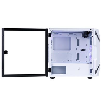 Корпус 1stPlayer White без БЖ (D3-A-WH-1F7-14-W-1F7-W) [608780]