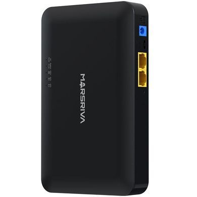 ДБЖ Marsriva DC UPS для роутерів KP2Plus 240VAC 2xDC+PoE24V1A+USB OUT, 2x5V/9V/12V1.5A 18W 16000mAh (KP2Plus_MARSRIVA) [402202]
