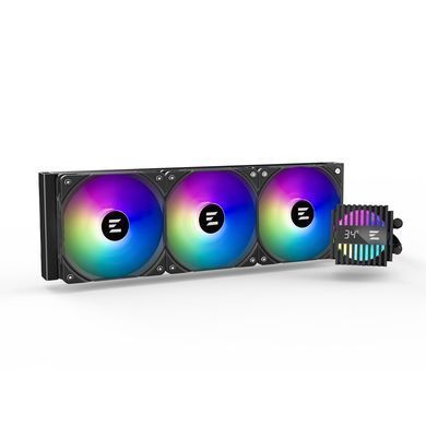 Система рідинного оxолодження Zalman Alpha 2 A36 ARGB, LGA1700, 1200, 115x, AM5, AM4, TDP 360W, чорний (ALPHA2A36BLACK) [109665]