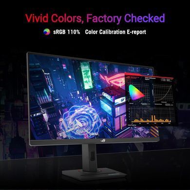 Монітор Asus 27" ROG Strix XG279CNS HDMI, DP, USB-C, IPS, 380Hz, 0.3ms, sRGB 110%, AdaptiveSync, Pivot, HDR400 (90LM0AW0-B01371) [110424]