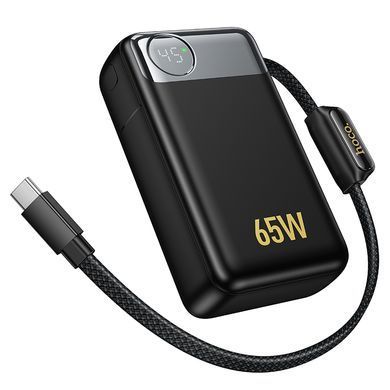 Зовнішній акумулятор HOCO Q53 Skillful PD65W power bank(12000mAh) Black (6942007672597) [806622]