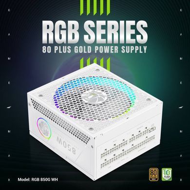 Блок живлення GAMEMAX (RGB 850G WH) [304238]