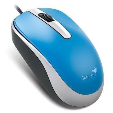 Миша Genius DX-120, USB-A, синій (31010105103) [103914]
