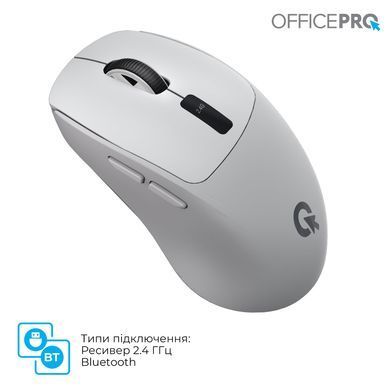 Миша бездротова OfficePro Gray (M398G) [615516]