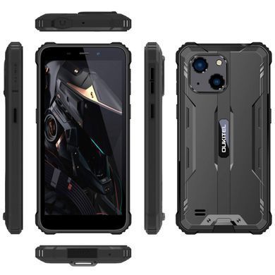 Смартфон Oukitel WP32 5.93" HD+ /4GB/128GB/ T606 / 6300mAh / IP68 / 20+5Мп NFC Black (6931940733014) [400661]