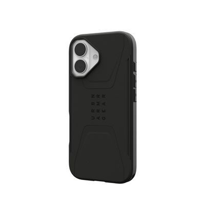 Чохол UAG для iPhone 17, Civilian MagSafe, Black (114547114040) [111049]