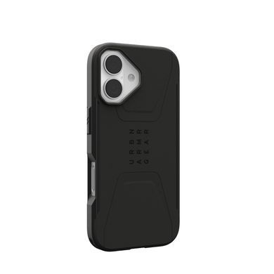 Чохол UAG для iPhone 17, Civilian MagSafe, Black (114547114040) [111049]