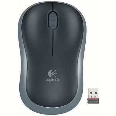 Мишка Logitech M185 бездротова, сіра (910-002252) [403318]