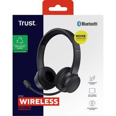 Навушники TRUST Ayda Wireless ENC Black (25463) [302213]