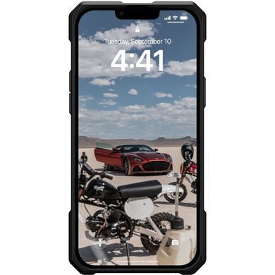 Чохол-накладка Urban Armor Gear Monarch Pro with MagSafe для Apple iPhone 14 Plus/15 Plus Kevlar Silver (114029113933) [602565]