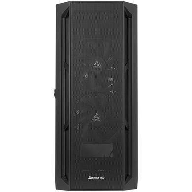 Корпус Chieftec APEX AIR 3x140mm, USB-C, E-ATX, без БЖ, Black (GA-01B-M-OP) [402943]