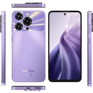 Смартфон Oukitel C69 7.2" HD+ /8GB/512GB/ T606 /6000mAh/ 64+8Мп/ NFC Purple (C69_8_512_PL) [405321]
