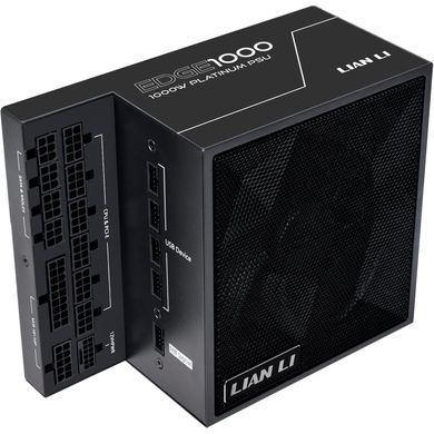 Блок живлення Lian Li EDGE1000, 80 Plus Platinum, Black, EU Cord (G9P.EG1000.BE00.EU) [616493]