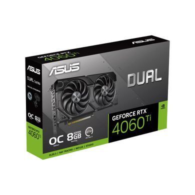 Відеокарта ASUS GeForce RTX 4060 Ti 8GB GDDR6 DUAL OC EVO DUAL-RTX4060TI-O8G-EVO (90YV0J49-M0NA00) [102529]