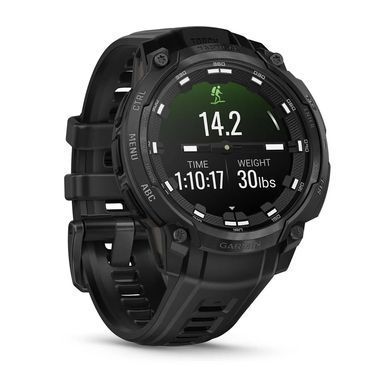 Смарт-годинник Garmin Instinct Crossover AMOLED Tactical Black with Black Silicone (010-03398-42) [619689]