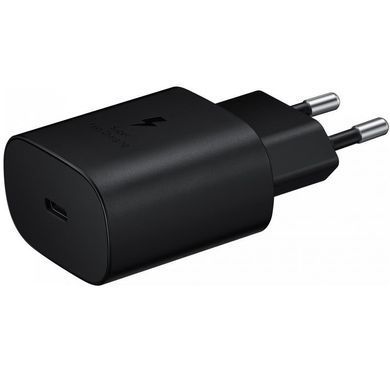 Мережевий зарядний пристрій Samsung EP-TA800 25W Type-C Black OEM (EP-TA800NBE) [614595]