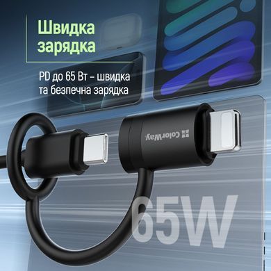 Адаптер ColorWay Lightning - USB-C (CW-AD-LC) [616506]