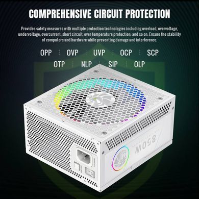 Блок живлення GAMEMAX (RGB 850G WH) [304238]
