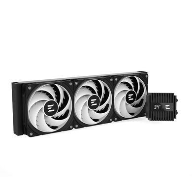 Система рідинного оxолодження Zalman Alpha 2 A36 ARGB, LGA1700, 1200, 115x, AM5, AM4, TDP 360W, чорний (ALPHA2A36BLACK) [109665]