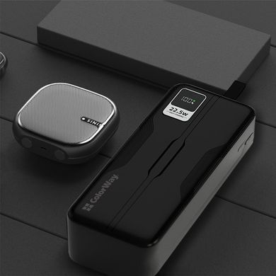 Універсальна мобільна батарея ColorWay Digital Display 50000mAh Black (CW-PB500LPC5BK-PDD) [603464]
