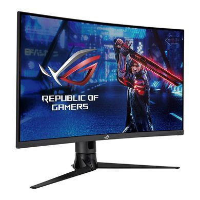 Монітор Asus 31.5" ROG Strix XG32VC HDMI, DP, USB-C, VA, 2560x1440, 170Hz, 1ms, sRGB 125%, CURVED, FreeSync, HAS, HDR400 (90LM03S0-B04170) [10810]