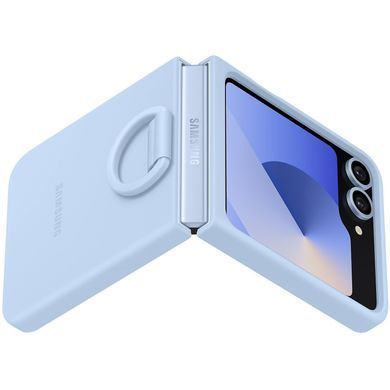 Чохол-накладка Samsung Silicone Cover with Ring для Samsung Galaxy Flip 6 (EF-PF741TLEGUA) [614846]
