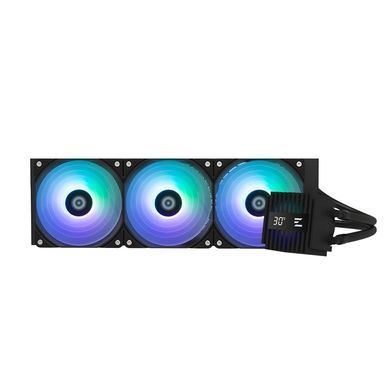 Система рідинного оxолодження Zalman Alpha 2 A36 ARGB, LGA1700, 1200, 115x, AM5, AM4, TDP 360W, чорний (ALPHA2A36BLACK) [109665]