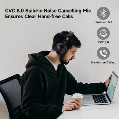 Гарнітура OneOdio Studio Pro C, Bluetooth+3,5мм, Black (Pro C Black) [404482]