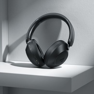 Гарнітура Acefast H3 ANC, Bluetooth+3,5мм, Black (6974316283485) [401947]