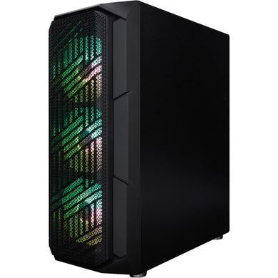 Корпус 1stPlayer Black без БЖ (XF-BK-4F7) [608769]